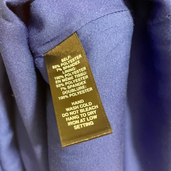 Saks Fifth Avenue shift dress - Admiral Blue - S - Picture 4 of 5